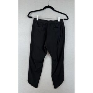 Marine Layer Allison Pull On Pants Black Jogger Elastic Waist Drawstring XS‎